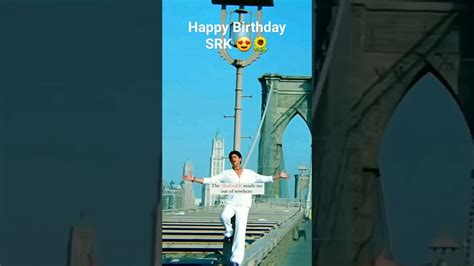 Happy Birthday Srk Srk Srkfan Treanding Youtube