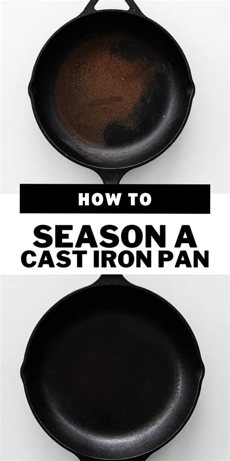 How To Clean And Season Your Cast Iron Pan Artofit