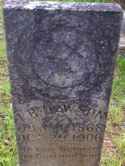 Isaac Benjamin Dawson M Morial Find A Grave