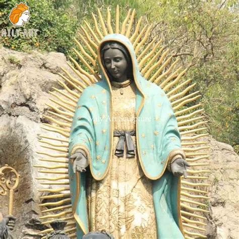 Bronze Virgin De Guadalupe Statue for Outdoor - Milystatue