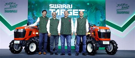 Swaraj Tractors launches a new Compact Light Weight Tractor Range ...