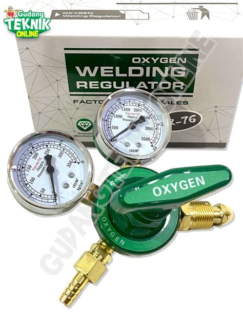 Jual Edon Regulator Las Oksigen Oxygen Edon Yr Pengatur Tekanan