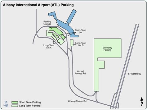 Albany International Airport Terminal Map