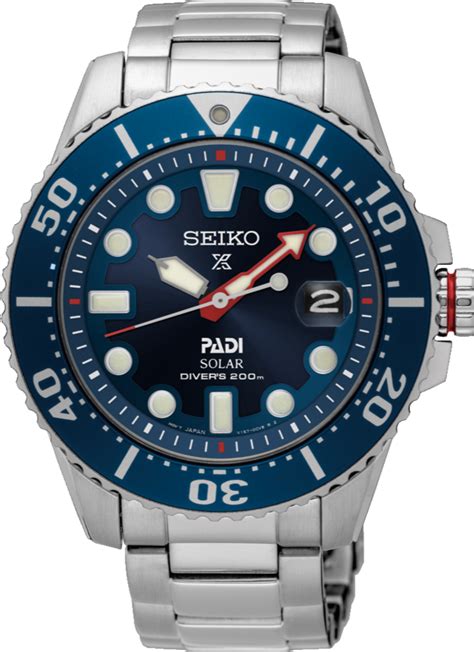 Seiko Prospex X Padi Solar Scuba Diver Special Edition Sne549 Watch Outz