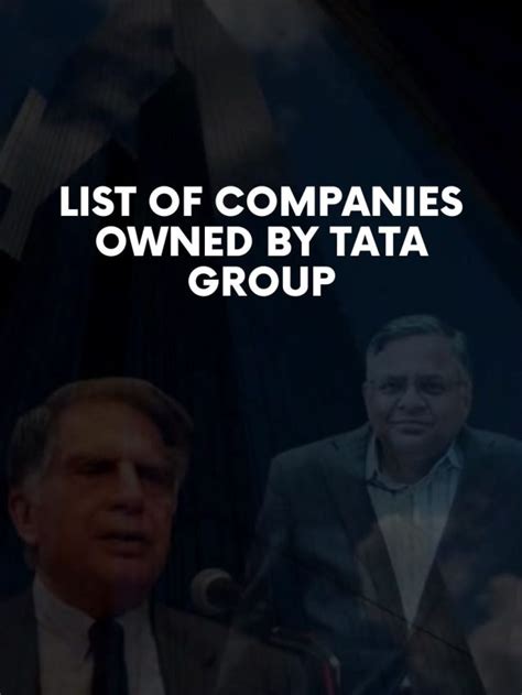 List of companies owned by Tata Group | 5paisa