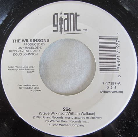 The Wilkinsons - 26 Cents (1998, Vinyl) | Discogs