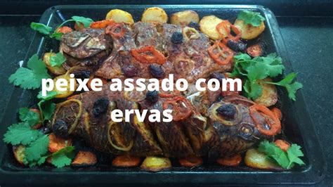 Peixe Assado No Forno Como Temperar Youtube