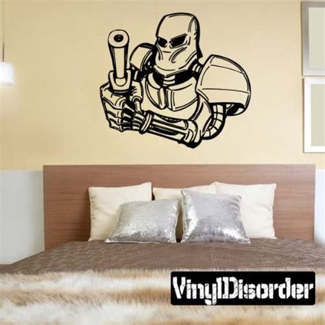 Monster Cyborg Wall Decal Vinyl Decal Car Decal Dc