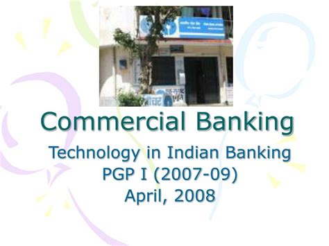 Ppt Commercial Banking Powerpoint Presentation Free Download Id