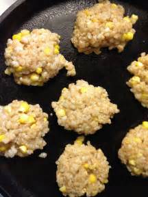corn rice cakes recipe