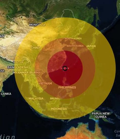 Taiwan Terremoto Di Magnitudo 6 0 Scossa Avvertita In Tutta L Isola