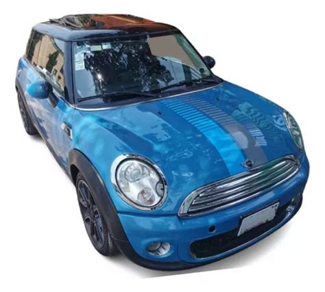 Stickers Mini Cooper Bayswater R56 Franjas Cofre Y Cajuela Meses Sin