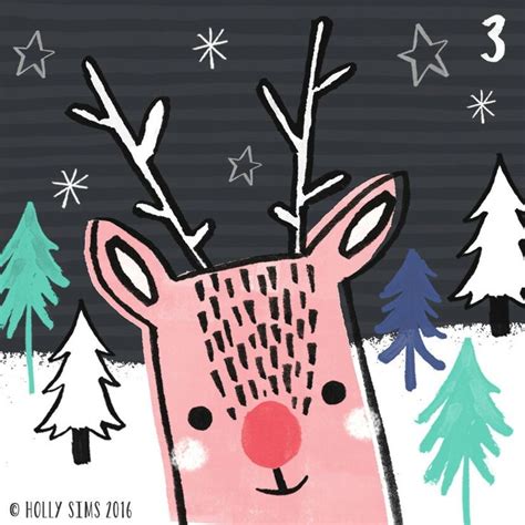 Pin by Klynne Hall on Reindeer Games | Art trading cards, Christmas ...