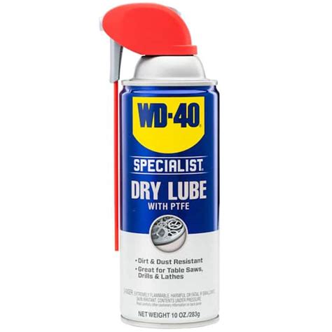 Reviews for WD-40 SPECIALIST 10 oz. Dry Lube with PTFE, Lubricant with ...