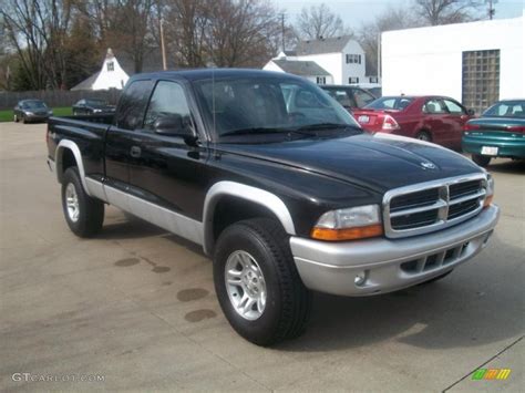 Black 2003 Dodge Dakota SLT Club Cab 4x4 Exterior Photo #48595838 ...