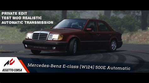 Assetto Corsa Mercedes Benz 500e W124 Automatic Youtube