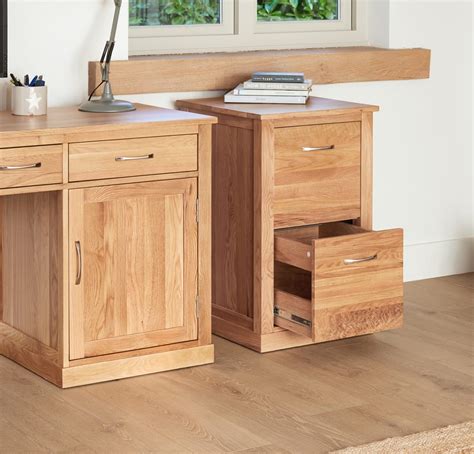 Mobel Solid Oak Two Drawer Filing Cabinet Cor07a Bathrooms And More Store