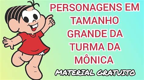 Recursos E Atividades Do Ledson Aldrovandi Personagens Em Tamanho