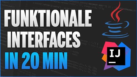 Functional Interfaces Funktionale Programmierung In Java Youtube