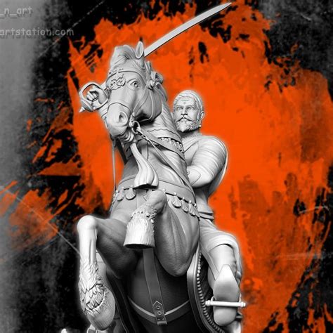 Artstation Chhatrapati Shivaji Maharaj 3d Model In Zbrush By Prasad