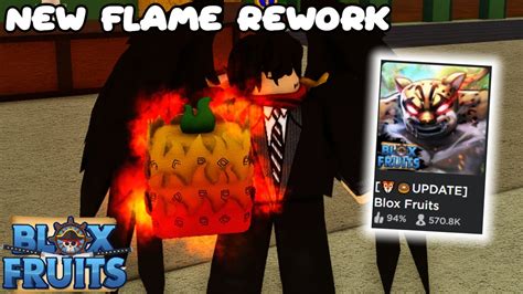 NEW FLAME REWORK IS INSANE IN THE NEW BLOX FRUIT UPDATE 17 PART 3