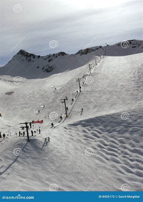 T bar ski lift stock photo. Image of blackcomb, skiing - 8435172