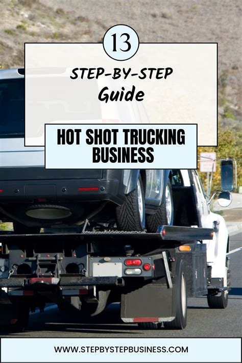 How To Start A Hot Shot Trucking Business Trucking Business Hot