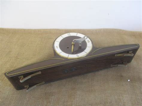 Mantel Clocks Rare Vintage F Mauthe Mantle Clock With Original