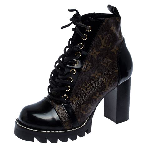 Louis Vuitton Monogram Canvas Star Trail Ankle Boot Size Louis