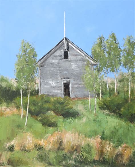 Stephanie Berry - The Well Out Front, Painting, Oil on Canvas For Sale ...