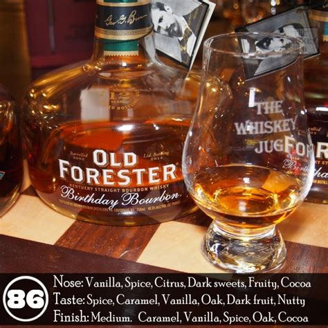 Old Forester Birthday Bourbon Review - 2014 - The Whiskey Jug