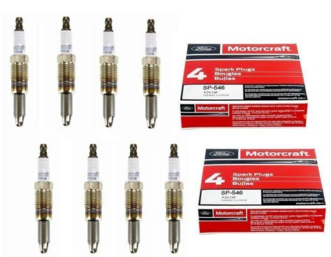 Qty For Motorcraft Platinum Spark Plugs Sp X Ford L Pzk F X