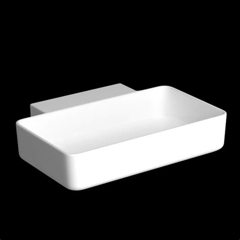 Wall Hung Wash Basin Modeled In 3ds Max