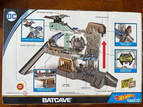Hot Wheels DC Batcave Playset Hobbies Toys Toys Games On Carousell