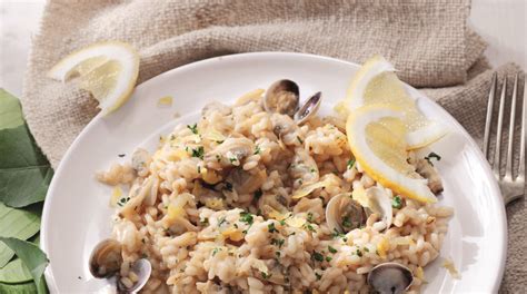 Risotto Al Limone Con Le Vongole Sale Pepe