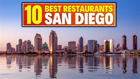 The Best Restaurants In San Diego That You Must Visit Youtube