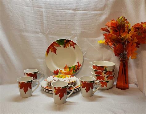 Fall Leaves Dinnerware Collecti