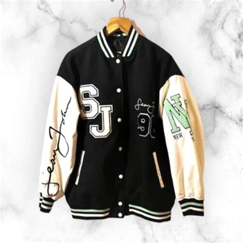 Missguided X Sean John Varsity Jacket Oversized Fit Depop