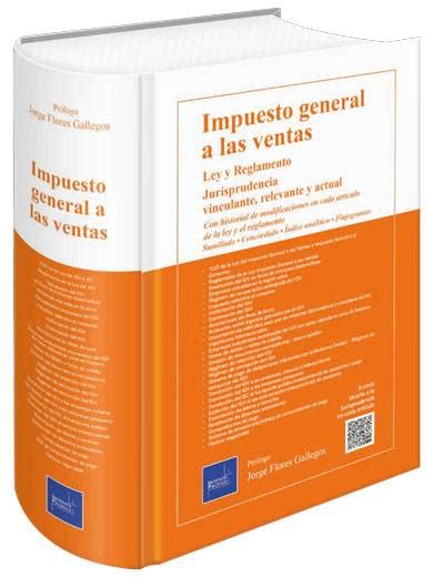 IMPUESTO GENERAL A LAS VENTAS Librería Juridica Legales Libros de