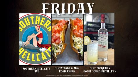 Southern Hellcats Live With Dirty Taco And Mas Bogue Sound Distillery