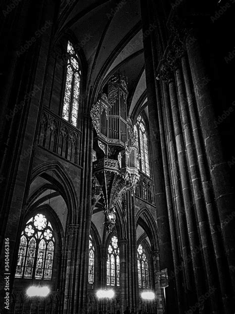 Interior In Cathedral Stock Photo | Adobe Stock