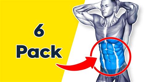 6 Pack Ab Workout Routine For Men Youtube