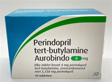 PERINDOPRIL TABLET 4MG AUR 90ST SEAL 7 DOOS 56 SOMA PHARMA