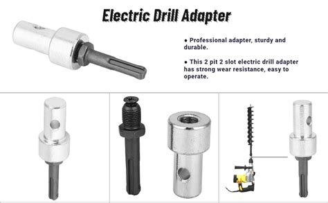 Adaptateur De Foret Connecteur De Tari Re De Terre De Perceuse