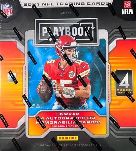 2021 Panini Playbook Football Hobby Box The Locker Room 78