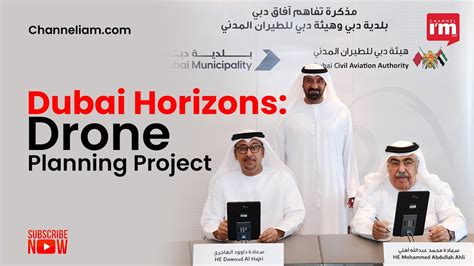 Dubai Municipality And Dcaa Partner For Dubai Horizons Drone Project