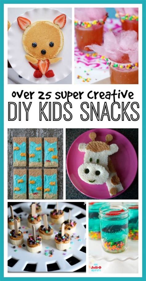 Cute DIY Kid's Snacks - Sugar Bee Crafts