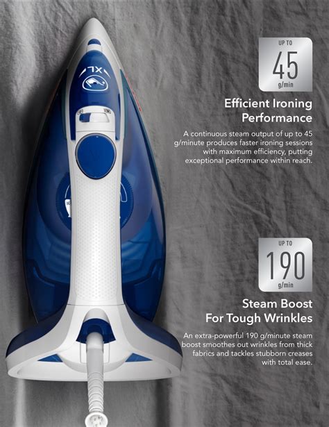 Tefal Durilium Airglide Technology Easygliss Steam Iron Ml W