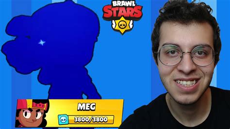 YENİ EFSANEVİ KARAKTER MEG ALDIM 1 SEVİYE 50 000 KUPA BRAWL STARS