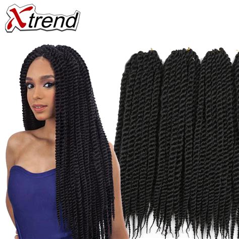 2x Crochet Havana Mambo Twisthavana Braiding Hair 22 120g Senegalese Twists Hair Afro Kinky